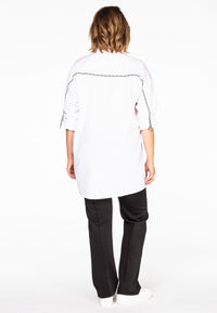 Blouse sleeve tape - white - #3