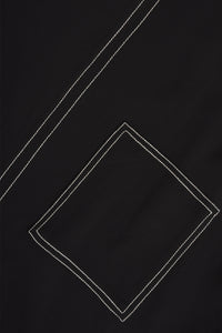 Shirt contrast stitching COSI - black - #5