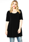 Tunic wide bottom bows DOLCE - black - #2