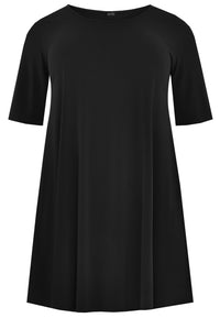 Tunic wide bottom bows DOLCE - black - #4