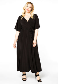 Dress cross-over DOLCE - black - #2