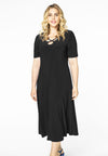 Dress long dropped neck DOLCE - black - #2