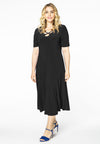 Dress long dropped neck DOLCE - black - #1