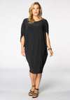 Dress asymmetrical DOLCE - black - #1