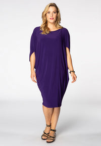 Dress asymmetrical DOLCE - purple - #1