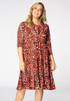 Dress ruffles RED LEO - red - #2