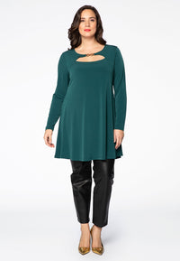 Tunic DOLCE wide bottom - green - #1