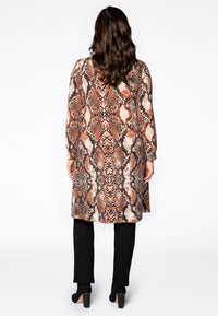 Cardigan SNAKE jersey - orange - #3