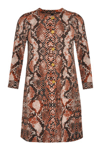 Cardigan SNAKE jersey - orange - #4