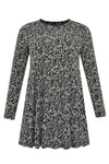 Tunic KEYS wide bottom - black - #4