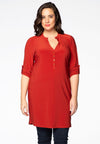 Tunic DOLCE grandad collar - orange - #2
