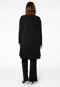 Cardigan DOLCE stripe tape - black - #3