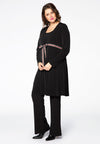 Cardigan DOLCE stripe tape - black - #2