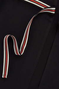 Cardigan DOLCE stripe tape - black - #5