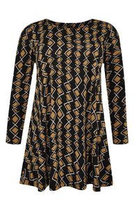 Tunic wide bottom BLACK CAMEL - black - #4