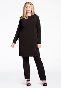 Cardigan DOLCE asymmetric - black - #2