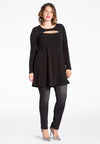 Tunic DOLCE wide bottom studs - black - #1
