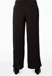 Trousers slit VISCOSE - black - #3