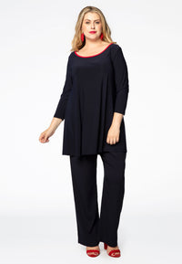 Tunic wide bottom DOLCE - blue - #1