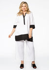 Tunic colourblock LINEN - black - #1