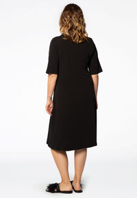 Dress puckered DOLCE - black - #3