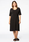 Dress puckered DOLCE - black - #1
