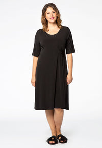 Dress puckered DOLCE - black - #1