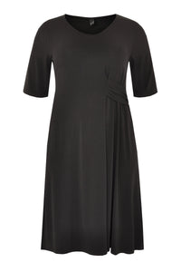 Dress puckered DOLCE - black - #4