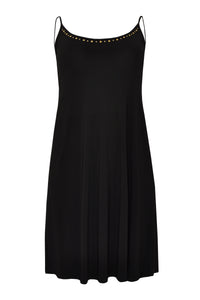 Dress spaghetti beads DOLCE - black - #4