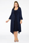 Cardigan ruffled DOLCE - blue