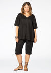Bermuda LINEN - black