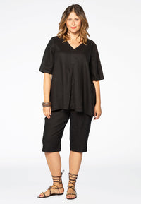 Bermuda LINEN - black - #1
