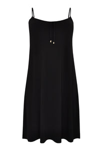 Dress spaghetti DOLCE - black - #4