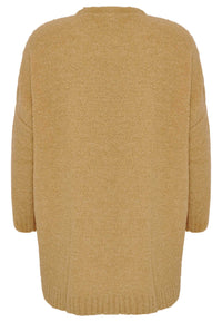Pullover wide TEDDY - brown - #4