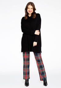 Pullover wide high neck - black - #2