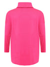 Pullover wide high neck - pink - #5