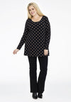 Tunic Flare DOTS - black - #1