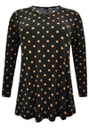 Tunic Flare DOTS - black - #4