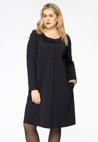 Dress buttoned pleat COCO - black - #2