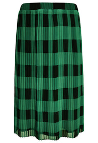 Skirt plissé CARREAU - green - #4