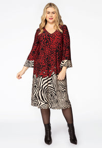 Dress LEO TIGER - red - #2