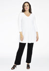Tunic wide bottom OBLIE - white - #1