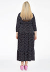 Dress ruffled SPRINKLE - black - #3
