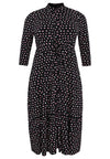Dress ruffled SPRINKLE - black - #4