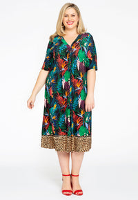Pleated dress PARADISE LEO - multi - #1
