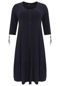 Dress frill long DOLCE - blue - #4