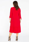 Dress frill long DOLCE - red - #3