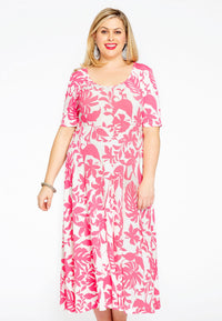 Midi-dress SELVA - white - #1