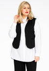 Vest interlock PINSTRIPE - black - #2