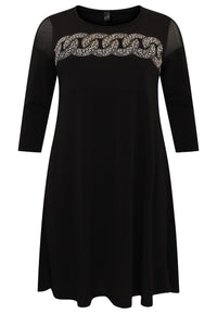 Dress chain - black - #4